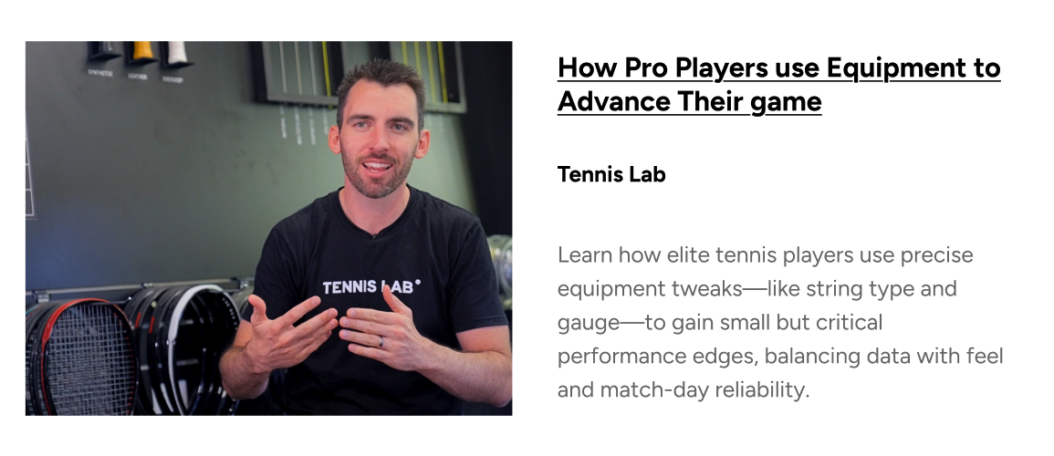 Pro Players Equipment