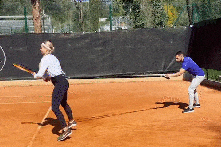 Tennis Footwork Photo